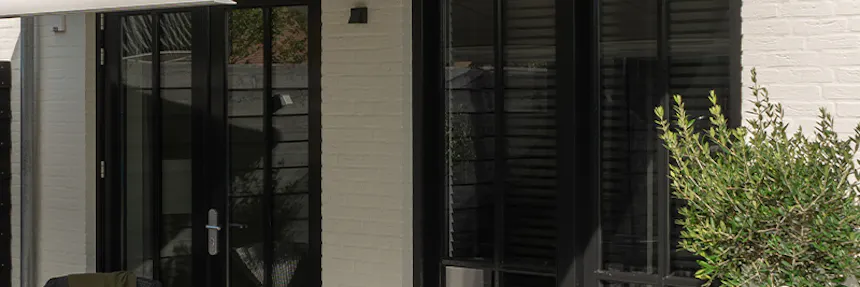 Zonnescherm uitbouw - Verlengde muurplaten