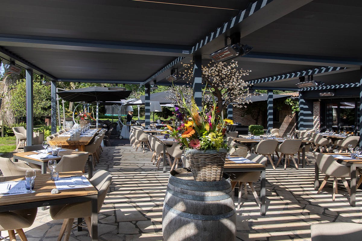 Horeca zonwering - lamellendak (4)