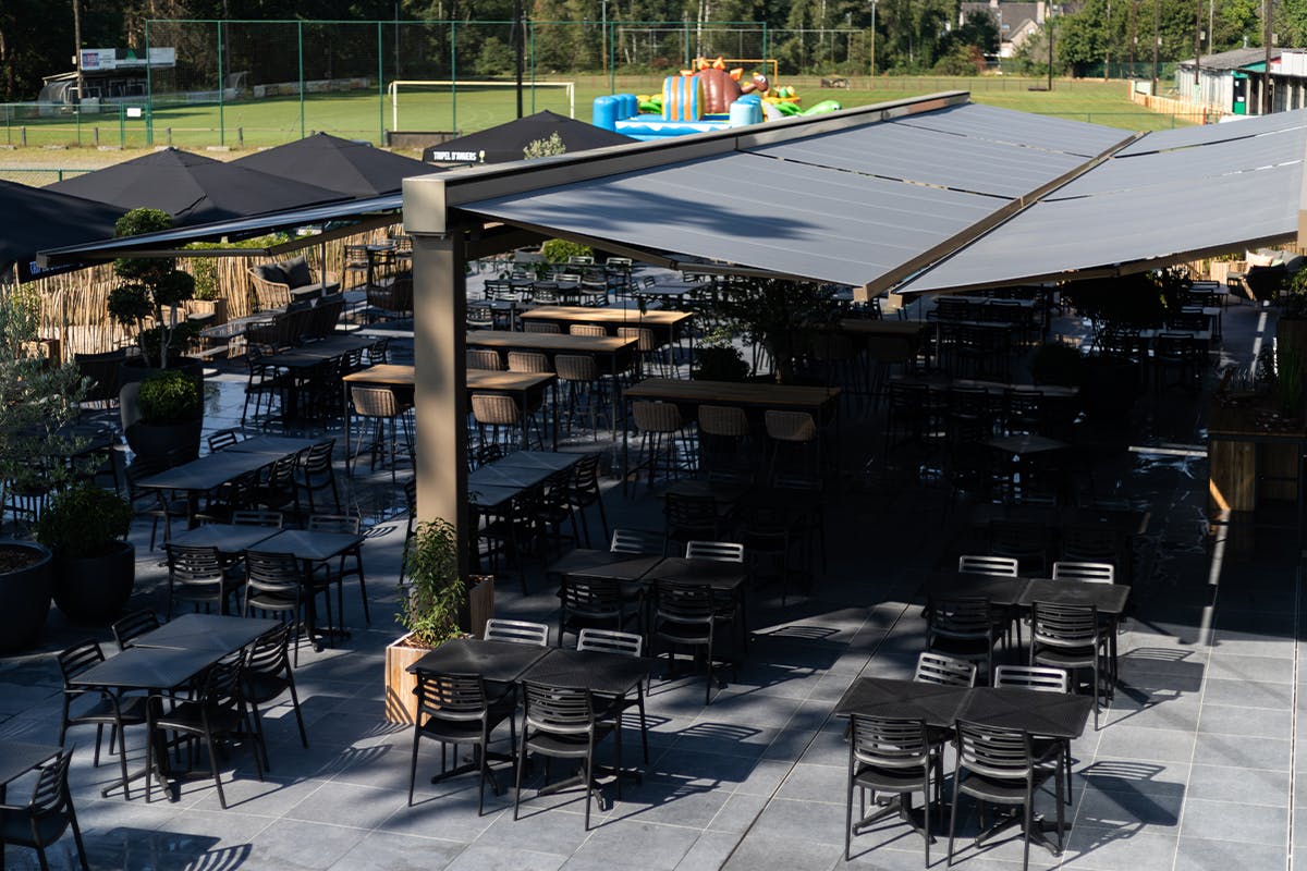 Horeca zonwering - vrijstaande zonwering (2)