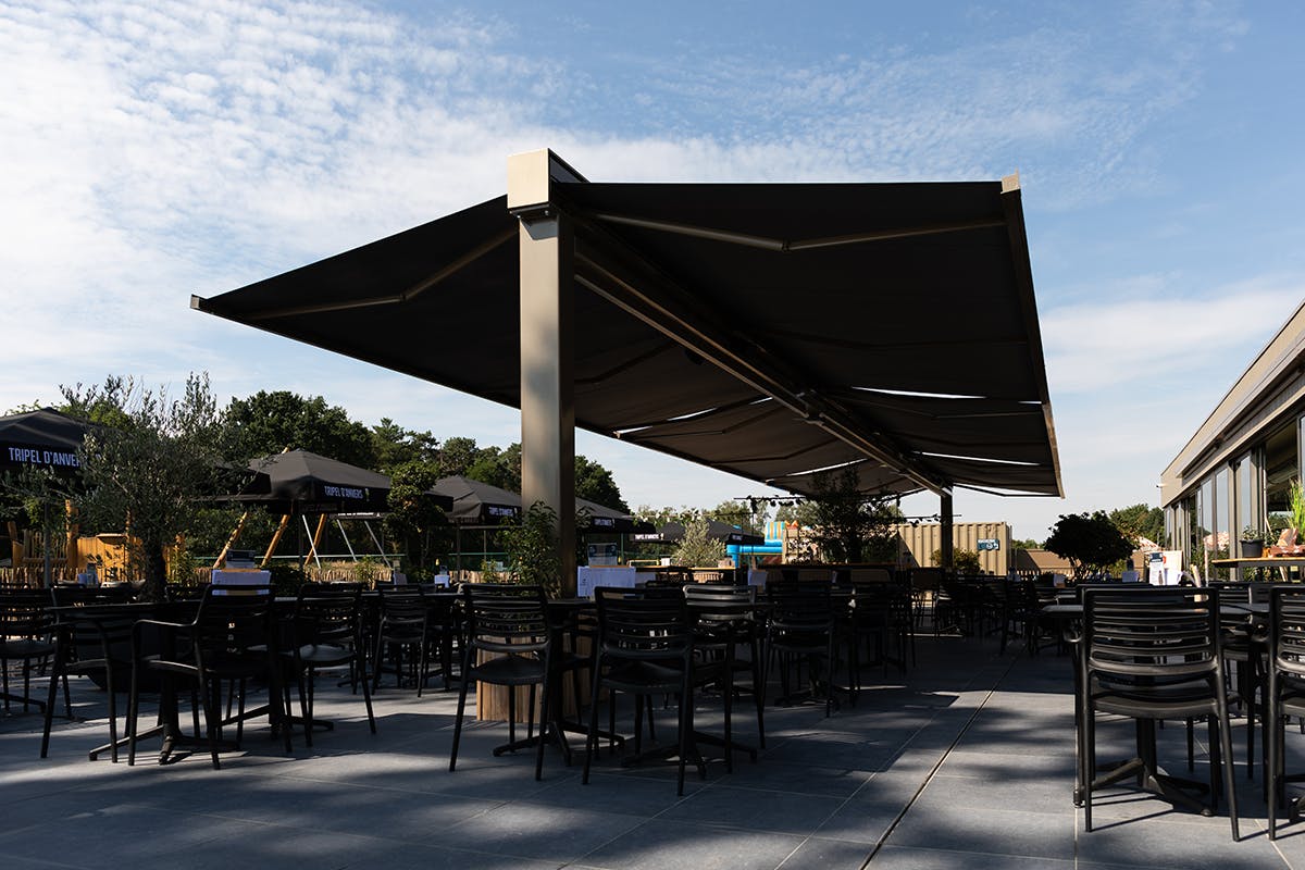 Horeca zonwering - vrijstaande zonwering (3)