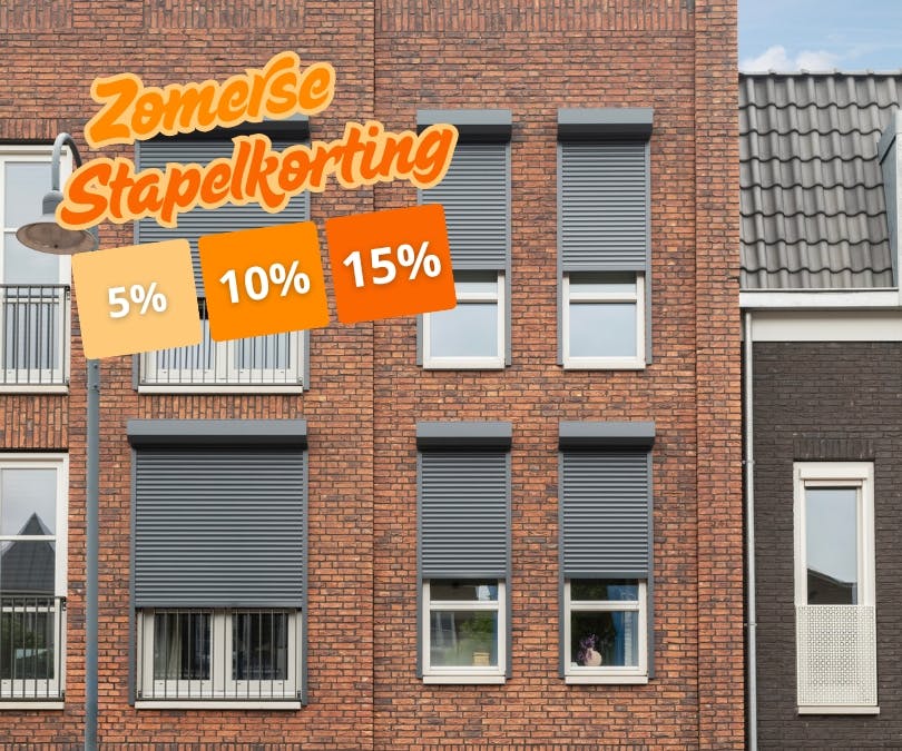 Rolluiken stapel