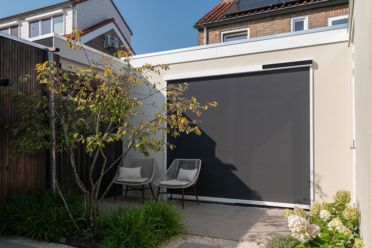 Screen 3 meter breed - inhuis plaza