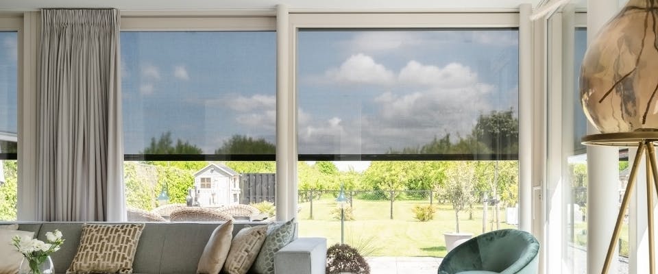 Screen 4 meter breed bij inhuis plaza