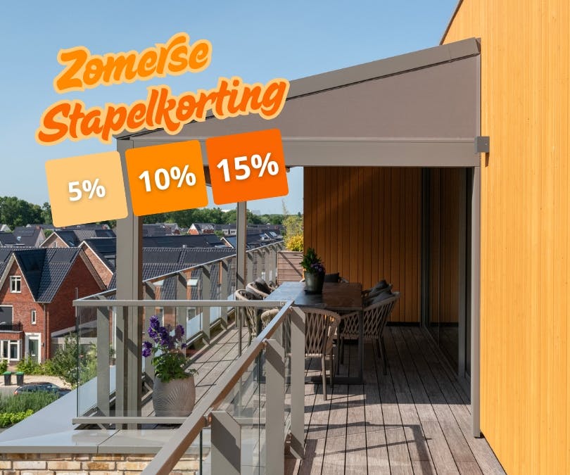 pergola zonwering stapel