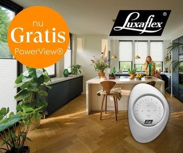 Luxaflex powerview actie