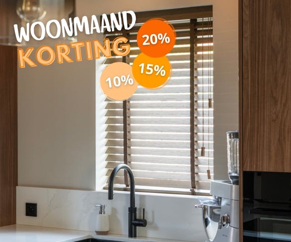 houten jaloezie woonmaand
