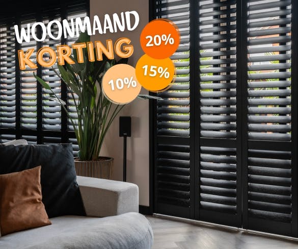 shutters woonmaand