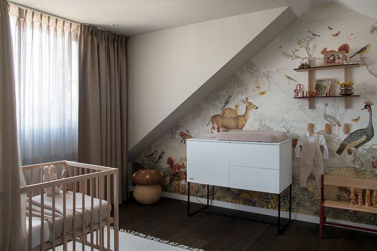 Gordijnen babykamer bij inhuis plaza