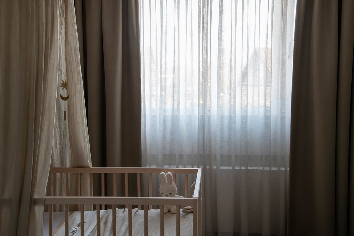 Gordijnen babykamer