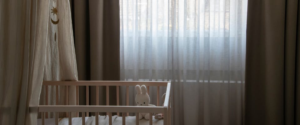 Gordijnen babykamer