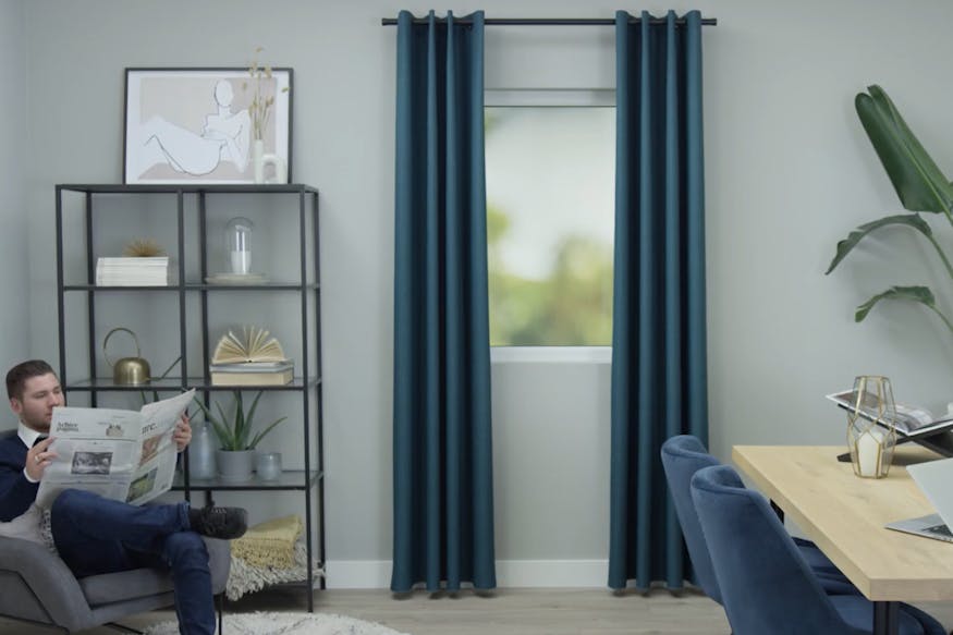 Gordijnen met ringen bij inhuis plaza