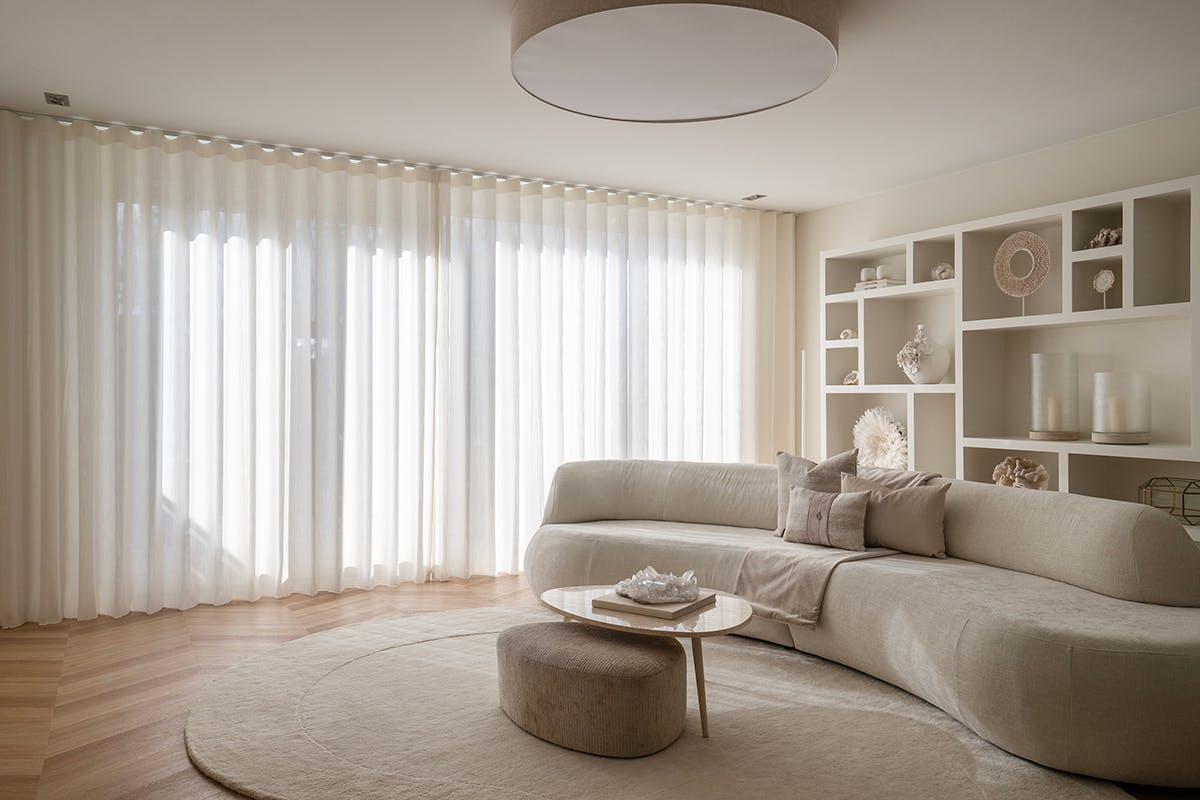 Overgordijnen inhuis plaza