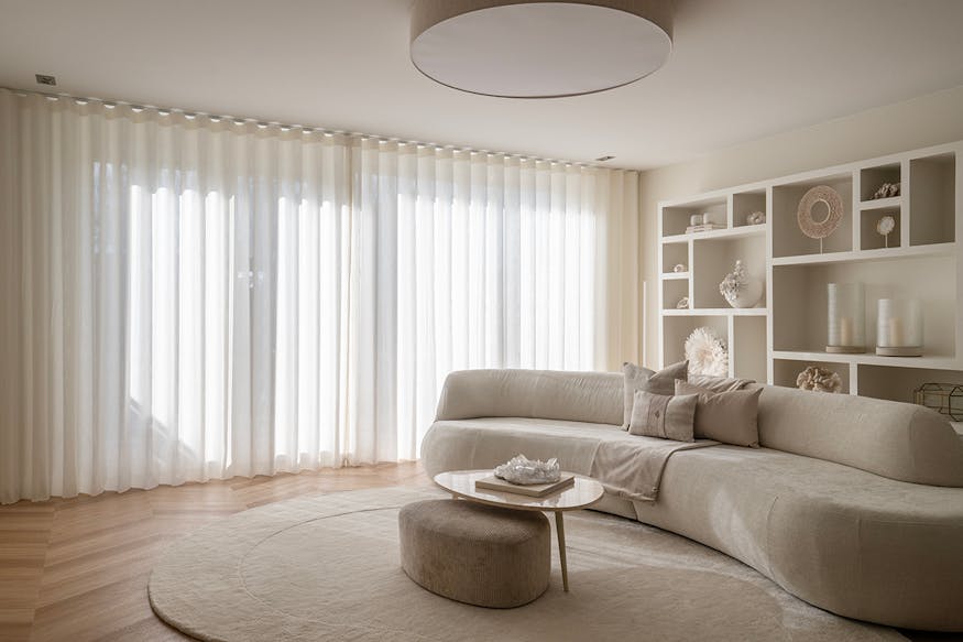 Overgordijnen inhuis plaza