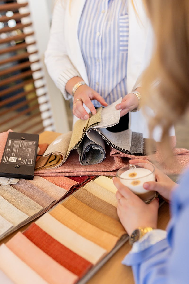 Gordijnadvies showroom inhuis plaza