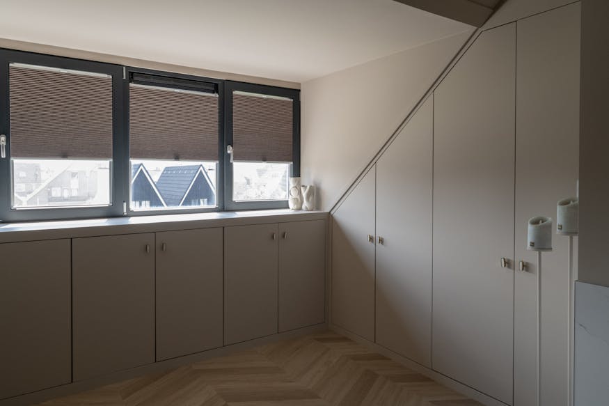 verduisterende plissé gordijnen