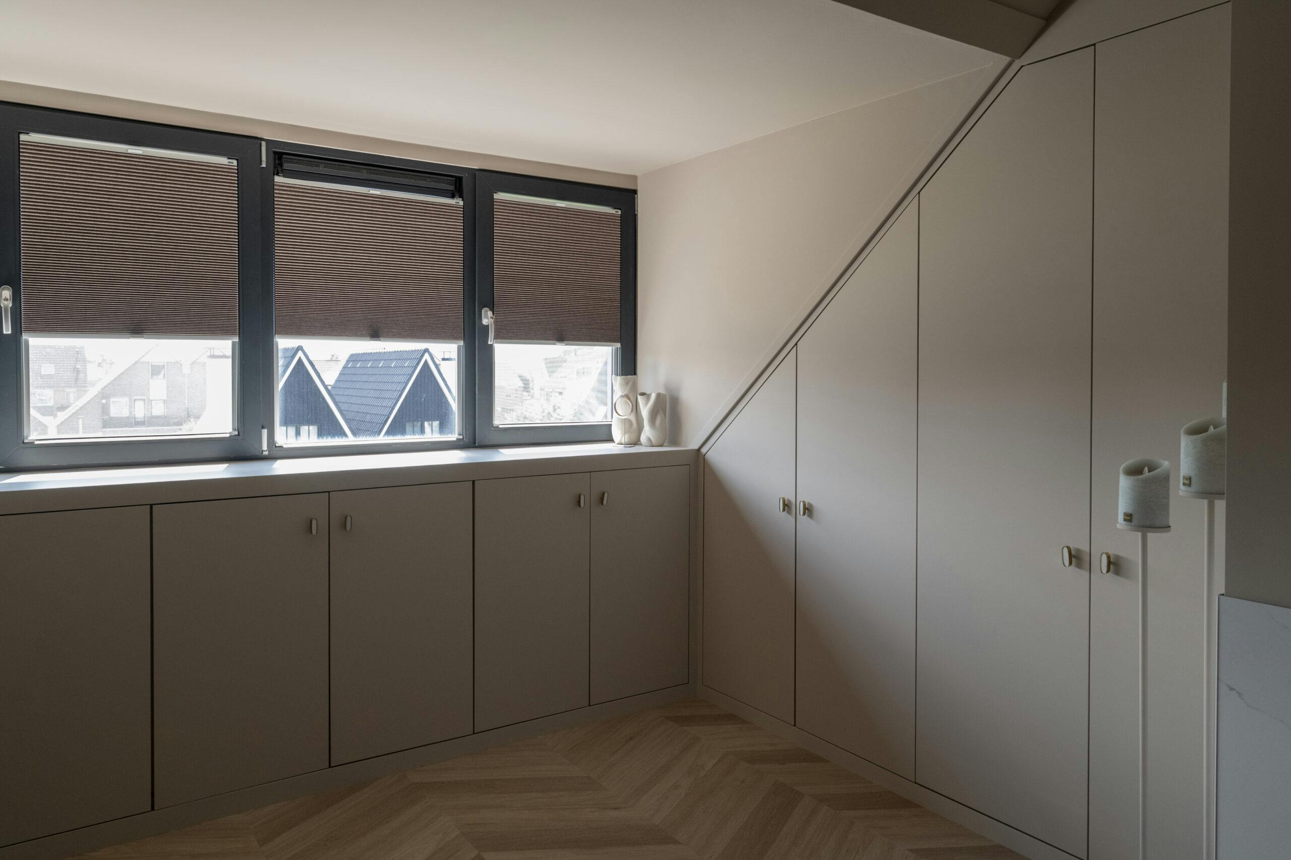 verduisterende plissé gordijnen