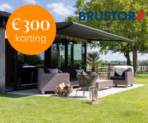 brustor zonneschermen actie