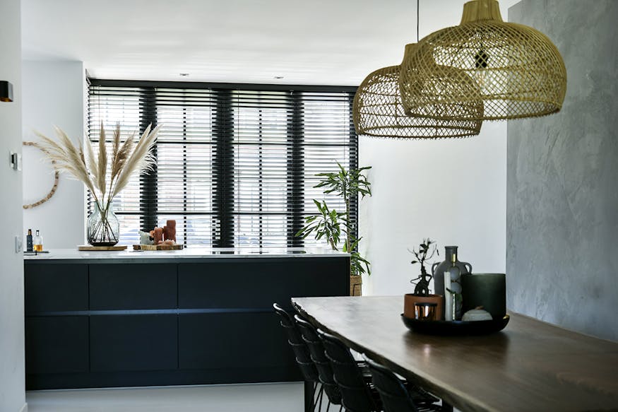 Houten jaloezieën 250 breed