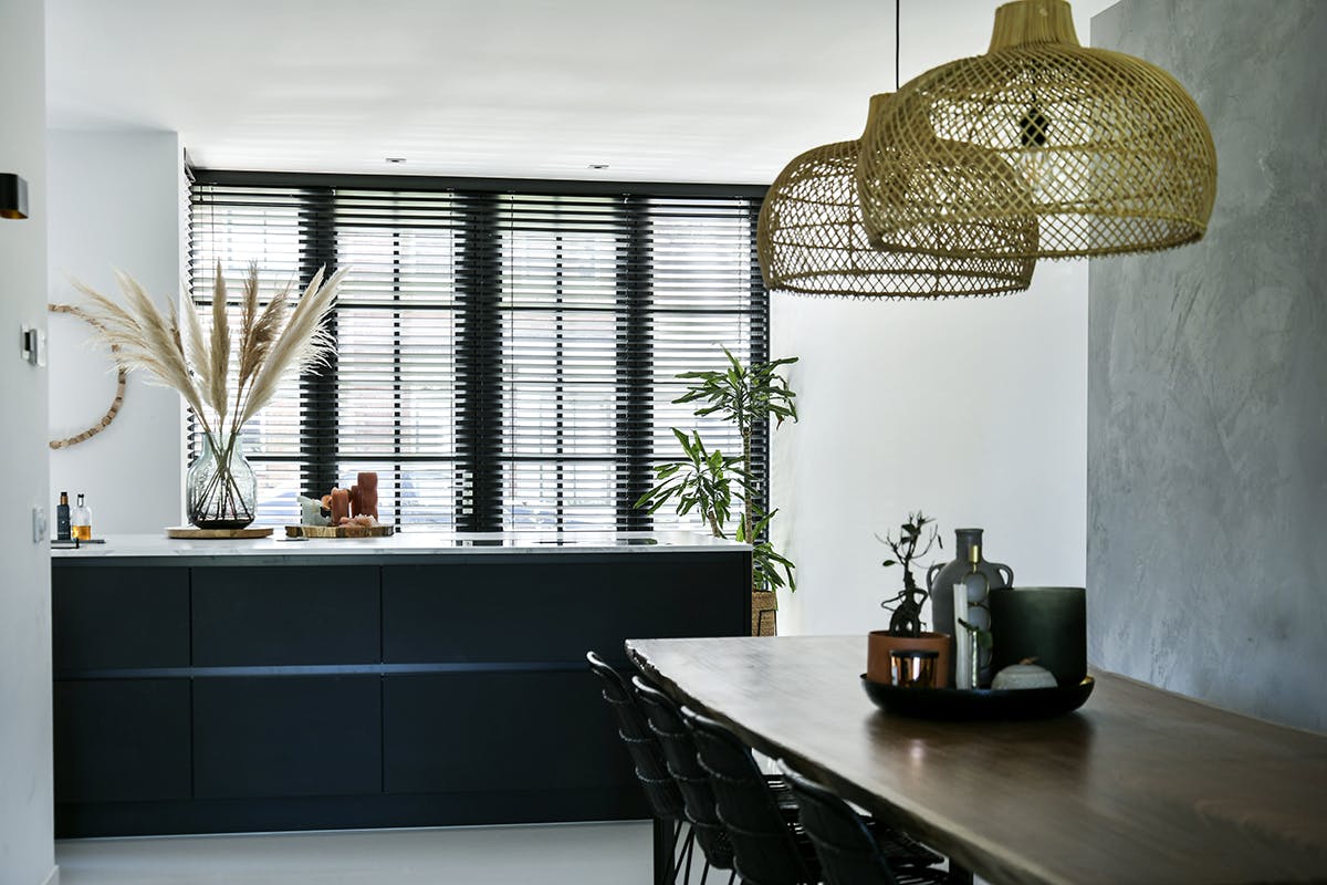 Houten jaloezieën 250 breed