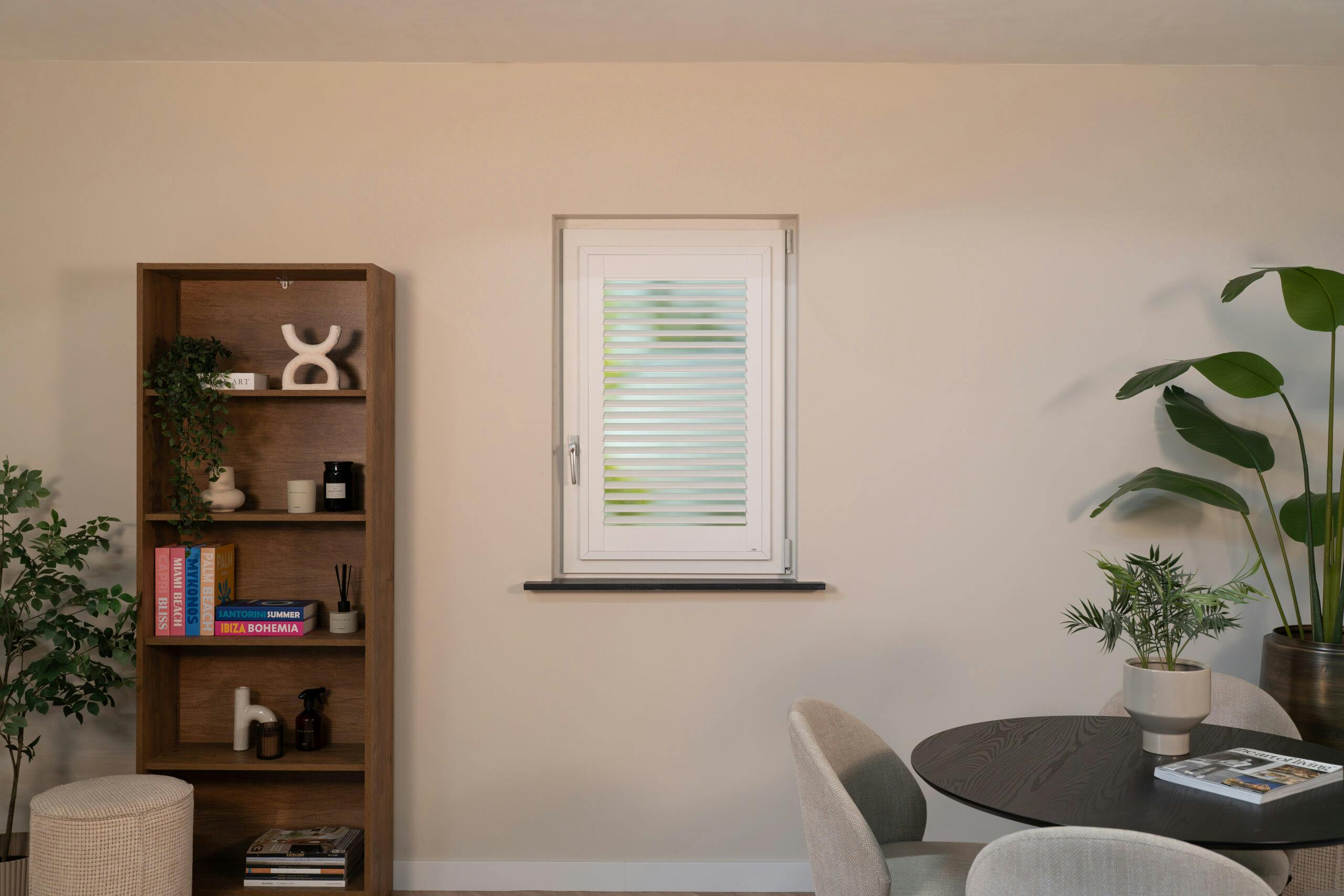 Shutters zonder boren inhuis plaza