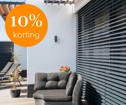 buitenjaloezieën 10%
