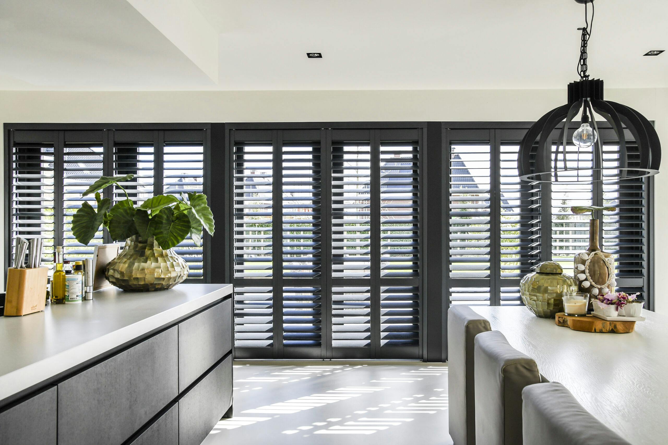 Shutters vouwrail isolatie 