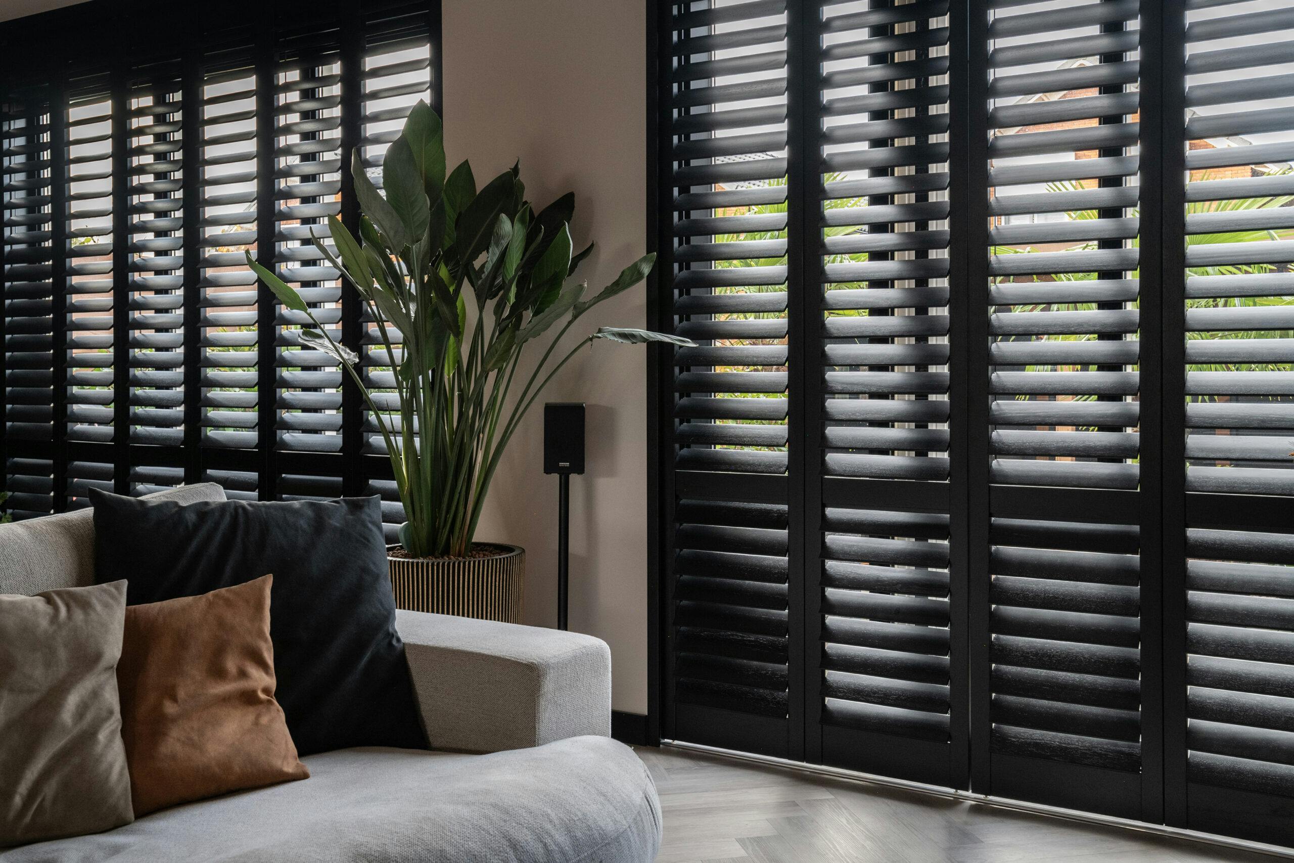 shutters woonkamer