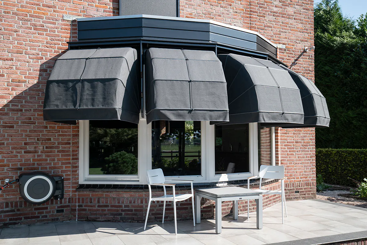 Markiezen project bij inhuis plaza