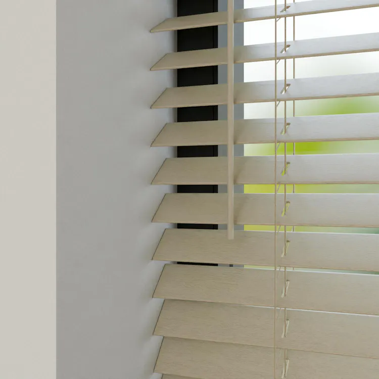 Houten jaloezie Modern 25mm | inhuis
