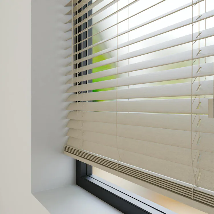 Houten jaloezie Modern 25mm | inhuis
