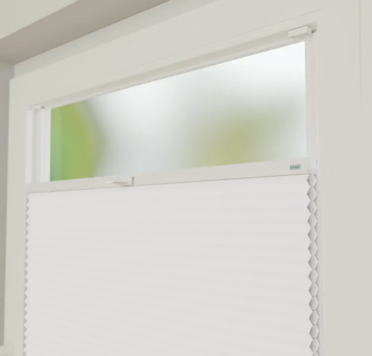 Plissé Plakstrip pure white | inhuis