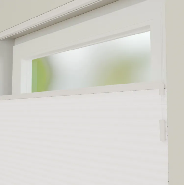 Plissé Standaard pure white | inhuis