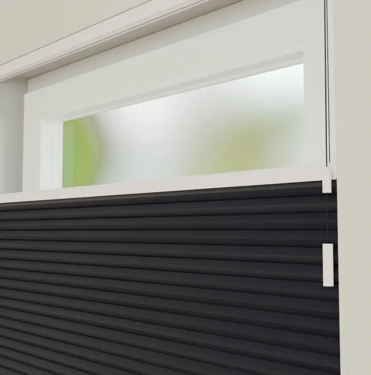 Plissé Standaard midnight black | inhuis